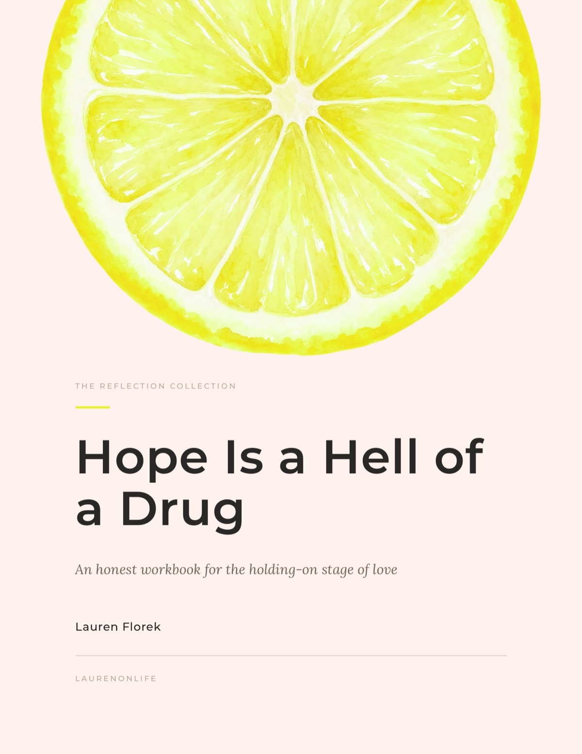 Cover of Hope Is a Hell of a Drug by Lauren Florek.
